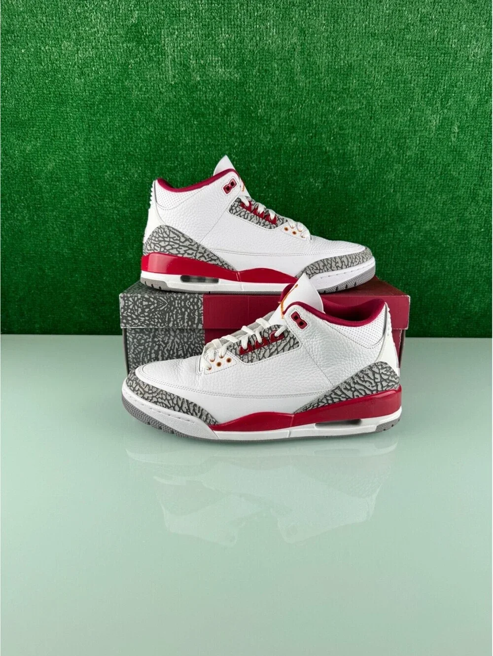 Size 12 - Jordan 3 Retro Mid Cardinal Red CLEAN!